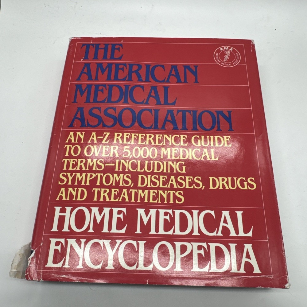 The American Medical Ass. Home Medical Encyclopedia Vol 2 I-Z Book 1989
